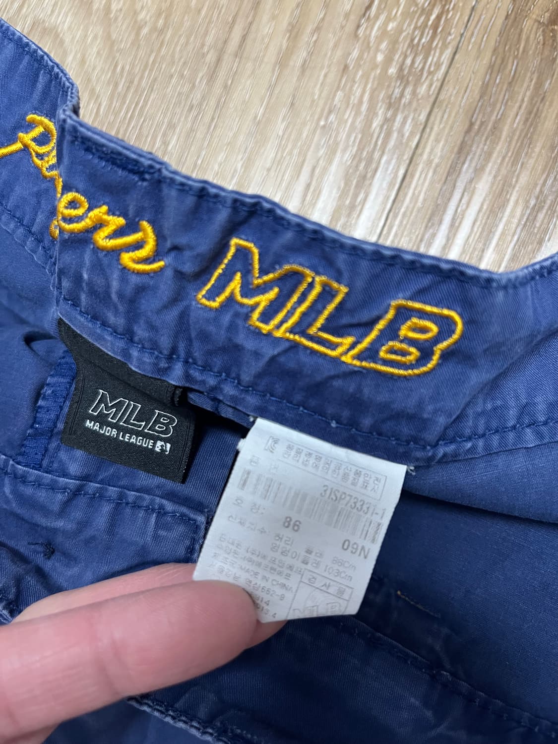 MLB 뉴욕메츠 피그먼트 반바지 34 상품이미지4