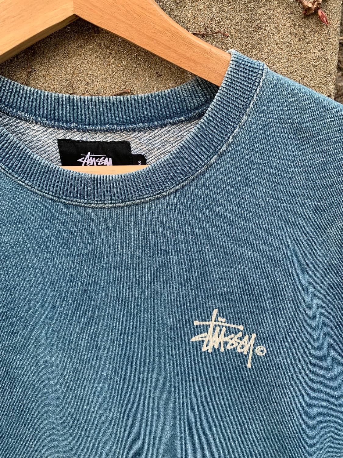 스투시 00’s 데님 반팔 티셔츠 상품이미지3