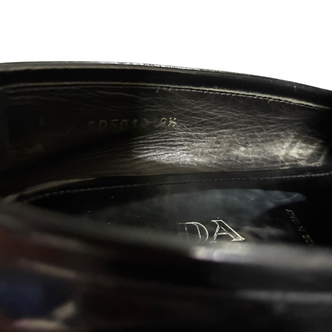 프라다 블랙 페니 로퍼 9.5 280-285 상품이미지6