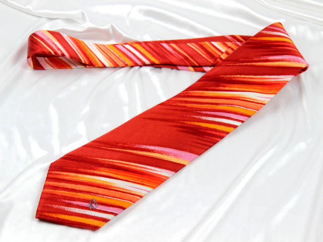 엠씨엠 8.7cm 미사용 남자 명품 넥타이 MCM 상품이미지2