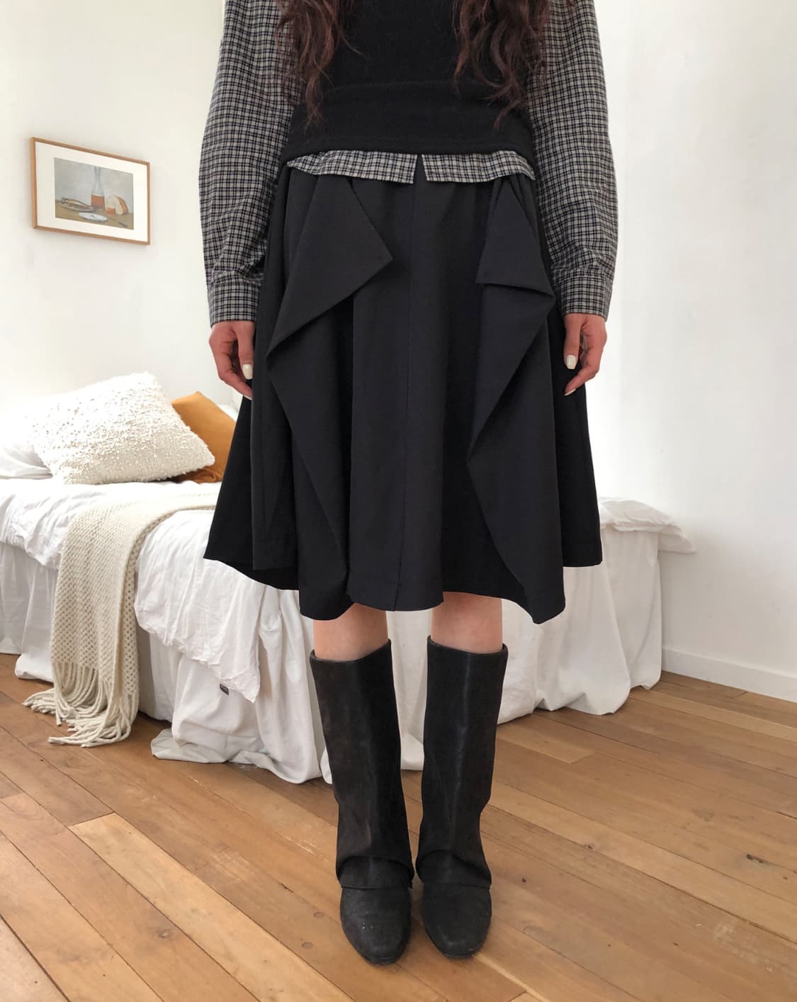 미디 스커트 상품이미지2