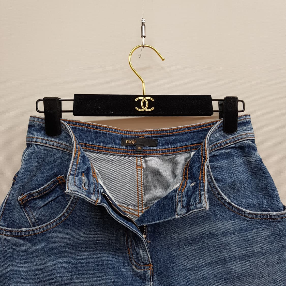 마쥬 스캘럽 데님 팬츠 36사이즈 상품이미지3