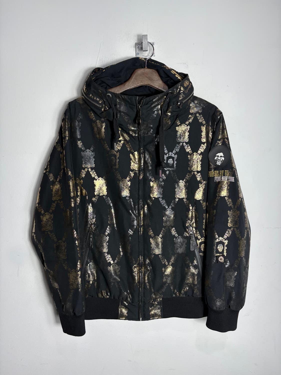 Fubu 후부 블랙 점퍼 상품이미지1