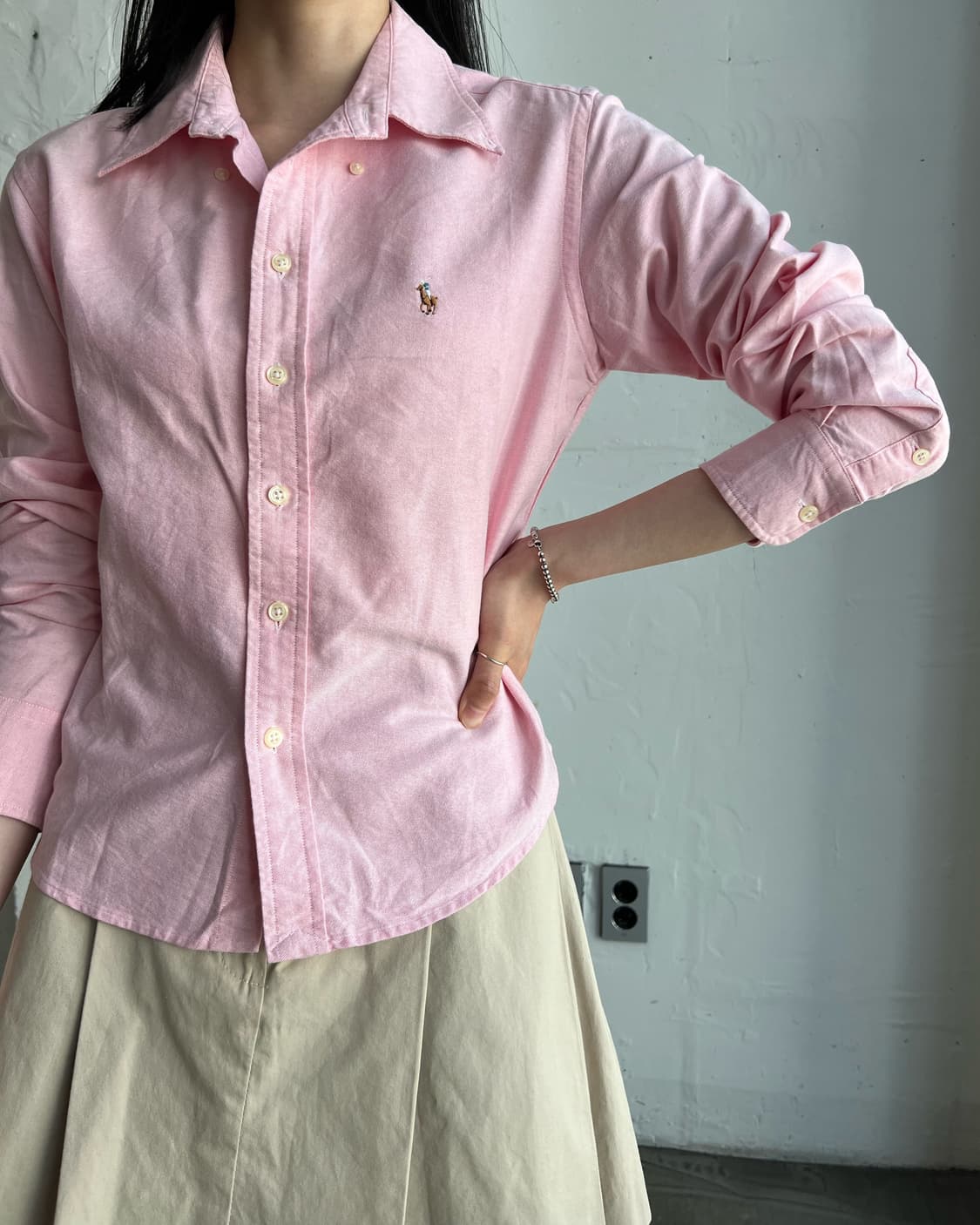 폴로 핑크셔츠 상품이미지3