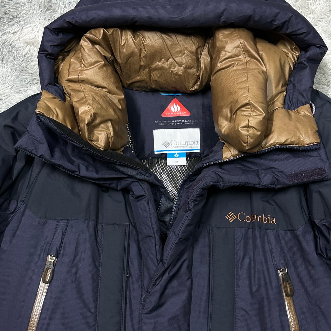 컬럼비아 구스다운 푸퍼 후드패딩 상품이미지2