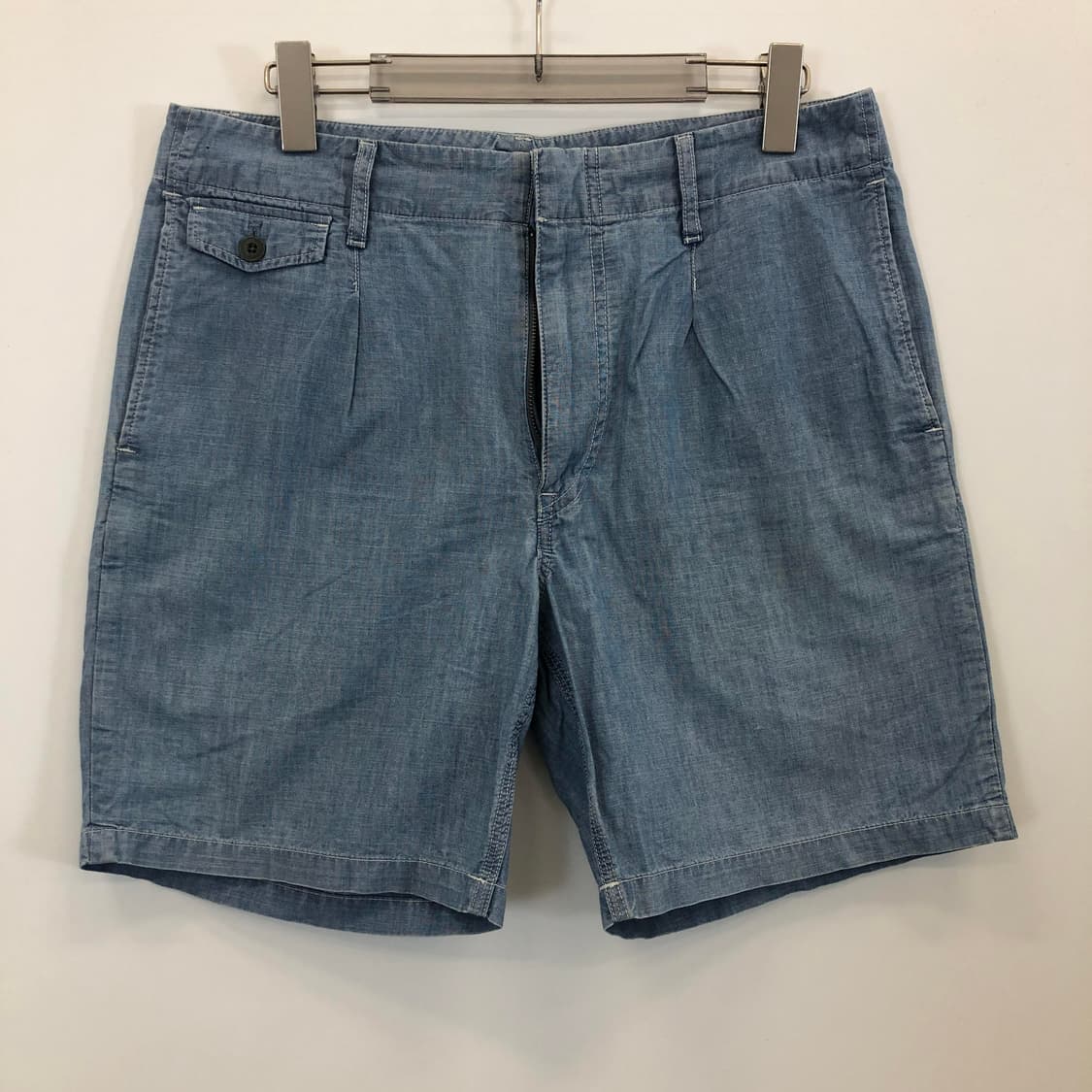 유니클로 르메르 샴브레이 쇼츠 M 상품이미지1