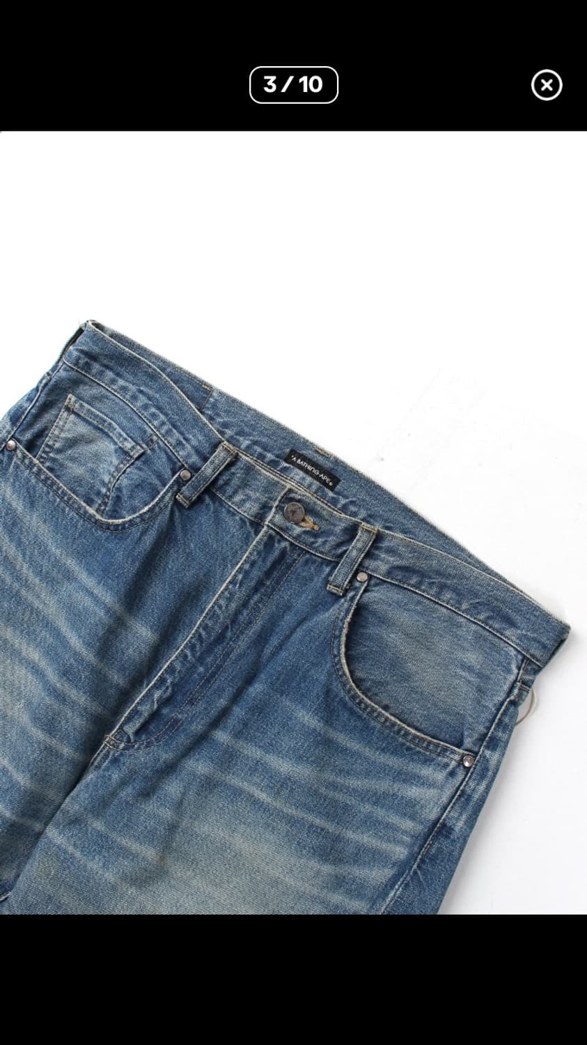 [L]빈티지 베이프 데님 상품이미지3