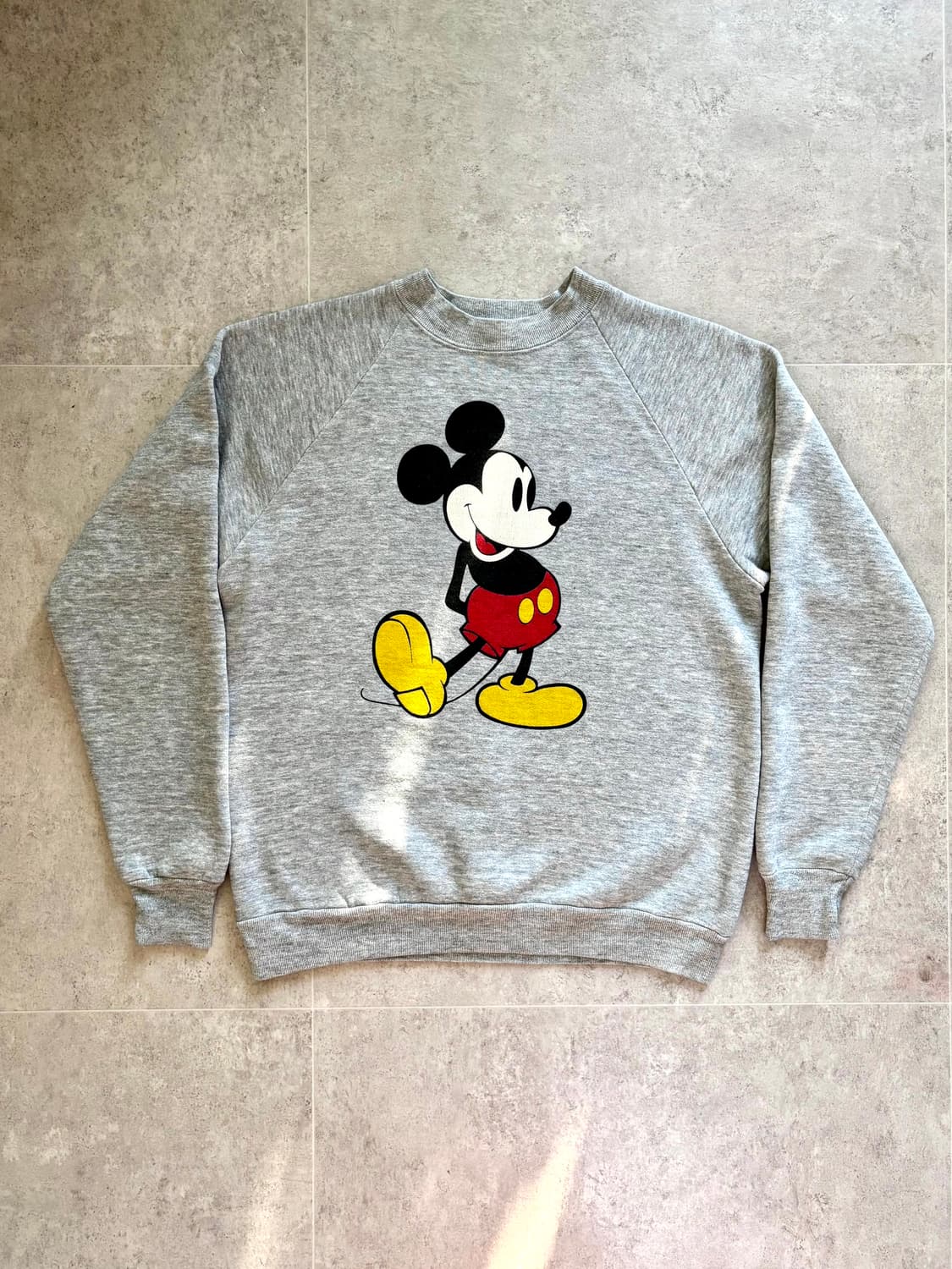 80's 월트 디즈니 오리지널 미키 마우스 스웻셔츠 L(100) 상품이미지1
