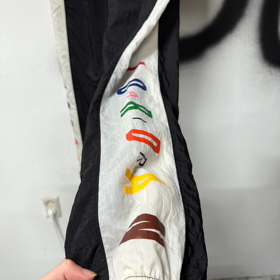 Jordan 나이키 조던 사이드 프린팅 배색 우븐 트랙 팬츠 상품이미지5