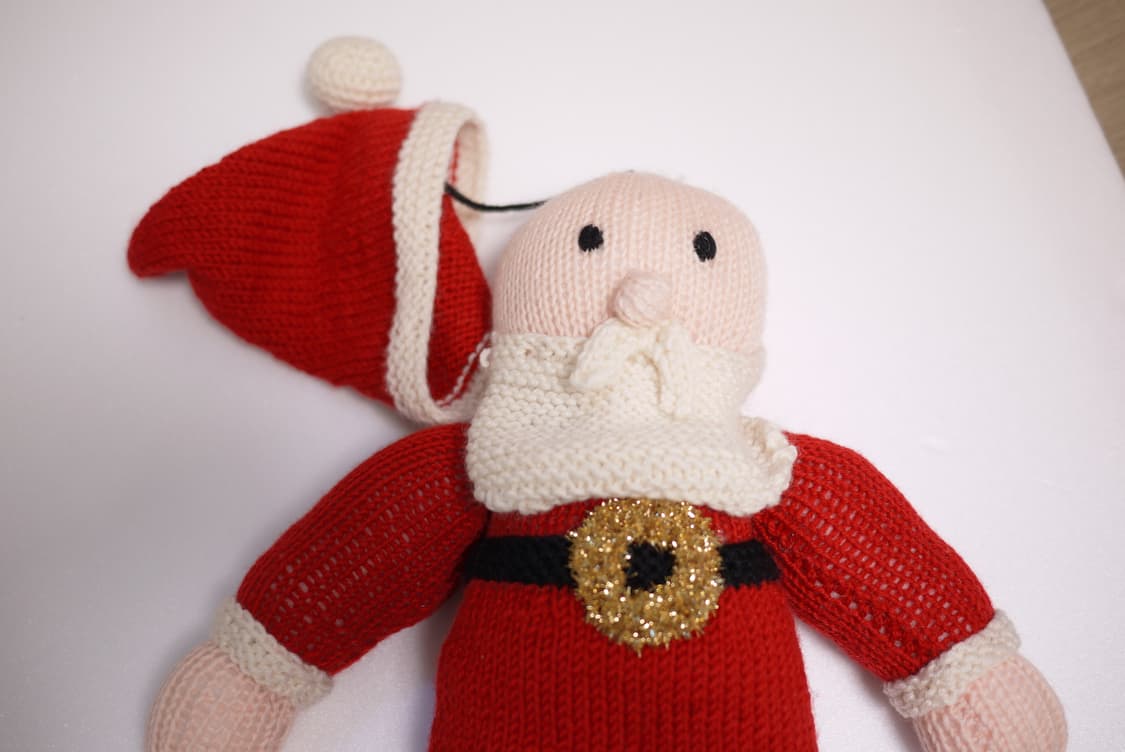 핸드메이드 산타클로스 뜨개 인형 상품이미지3