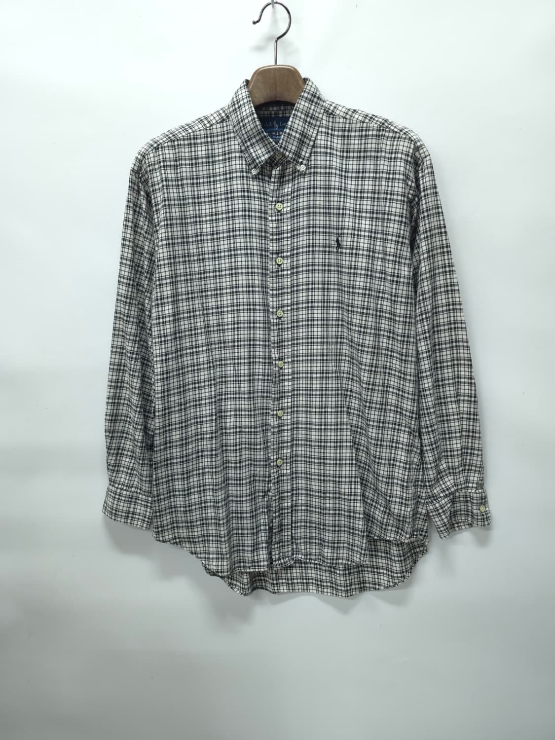 폴로 랄프로렌 BLAKE 라인 체크 긴팔 셔츠 (~110) 상품이미지1