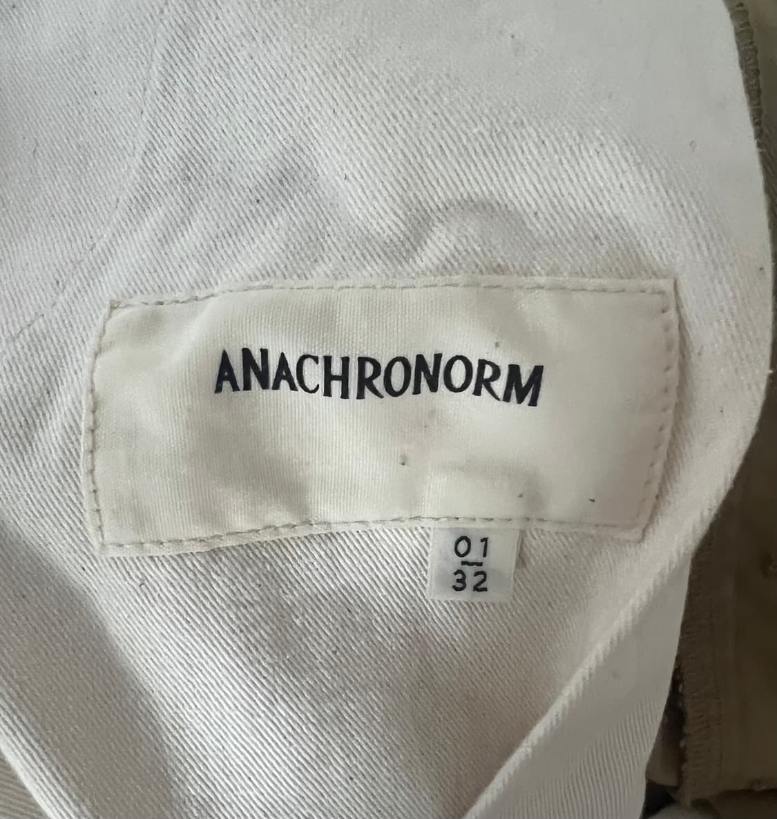 ANACHRONORM 페인트 와이드 치노 상품이미지5