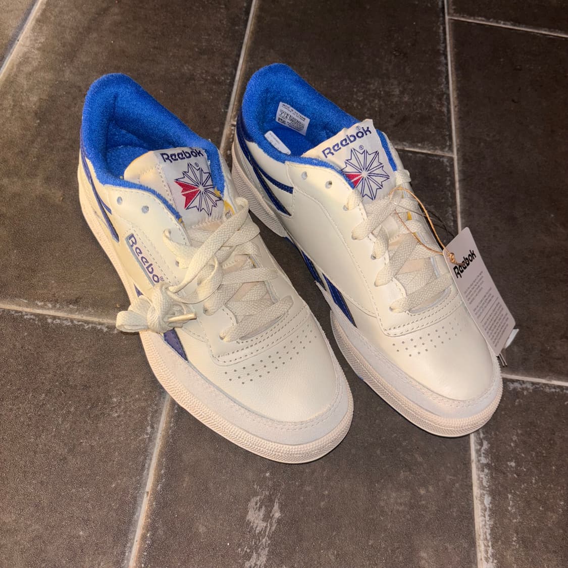 (새상품) 리복 레트로 운동화 블루 250 상품이미지1