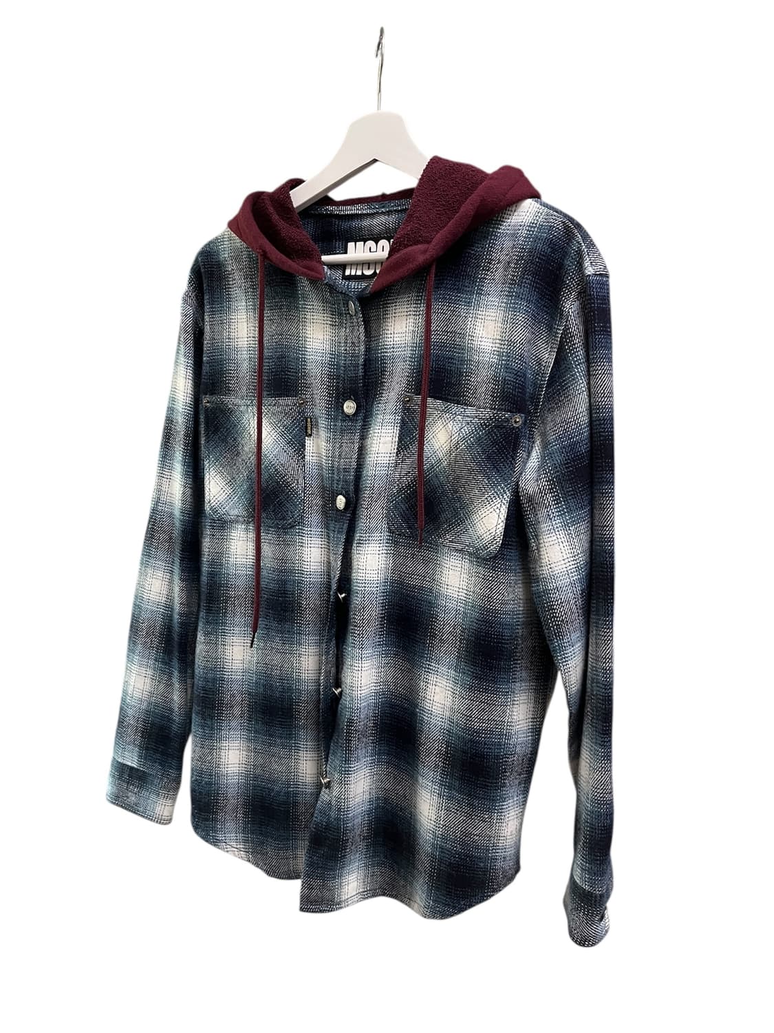 Check Shrit Hoodie 상품이미지2