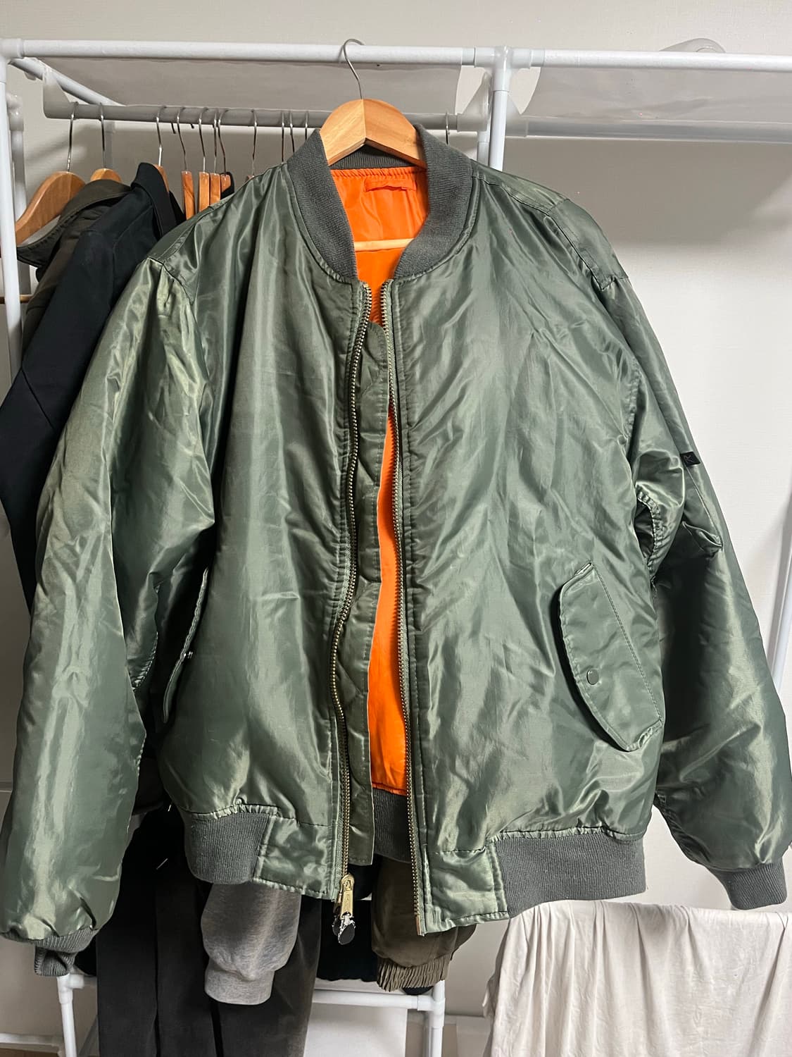 로스코 세이지 그린 ma-1 xl 상품이미지2