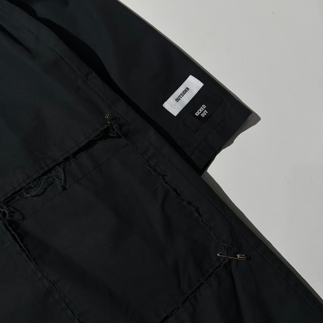 혜인서 패치워크 싱글 코트 상품이미지7