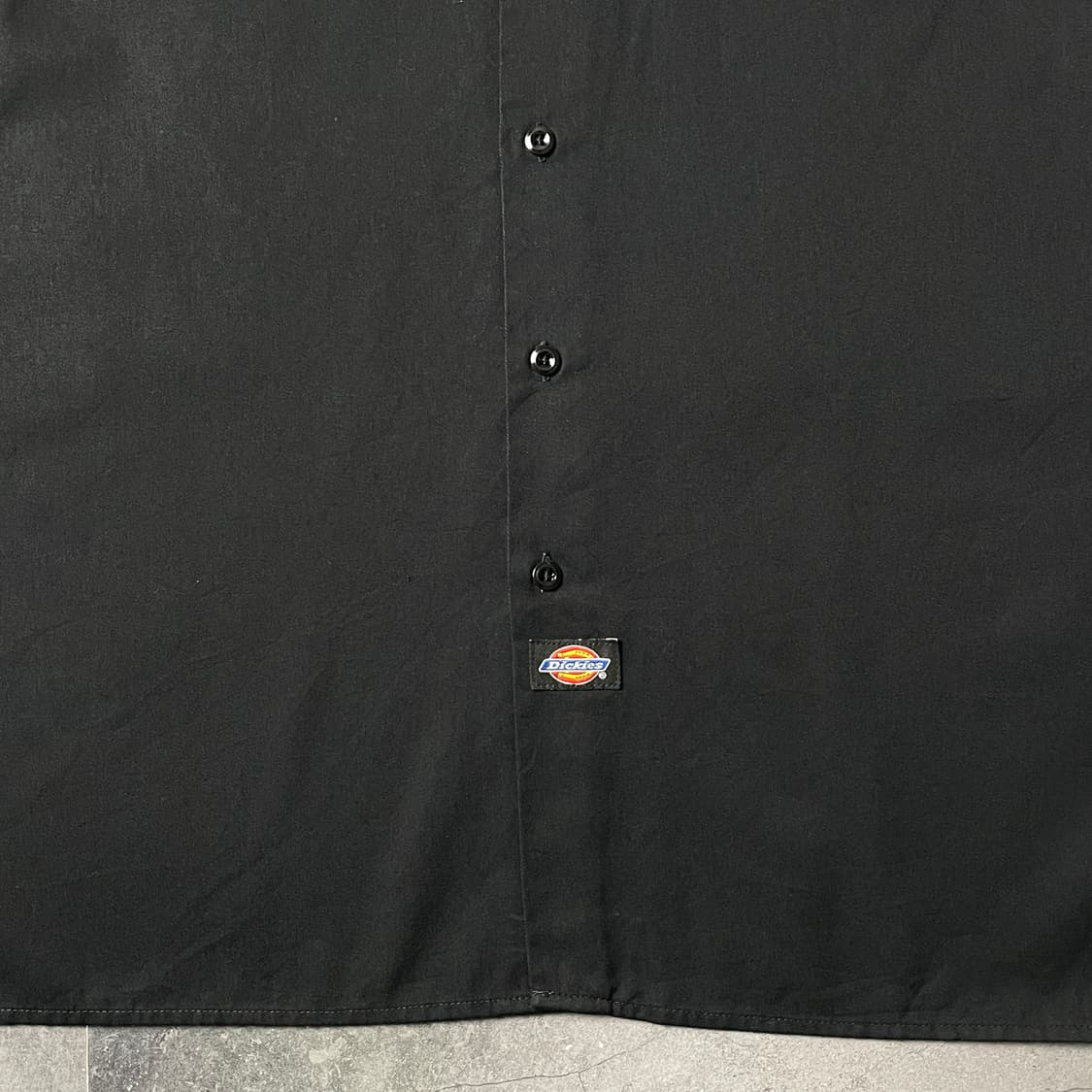 DICKIES 디키즈 빈티지 블랙 플랩포켓 워크 셔츠 A00997 상품이미지4