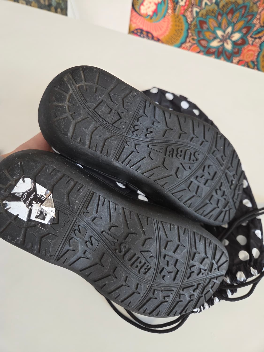 스부 뱀브 플랫폼 도트 0사이즈 상품이미지7