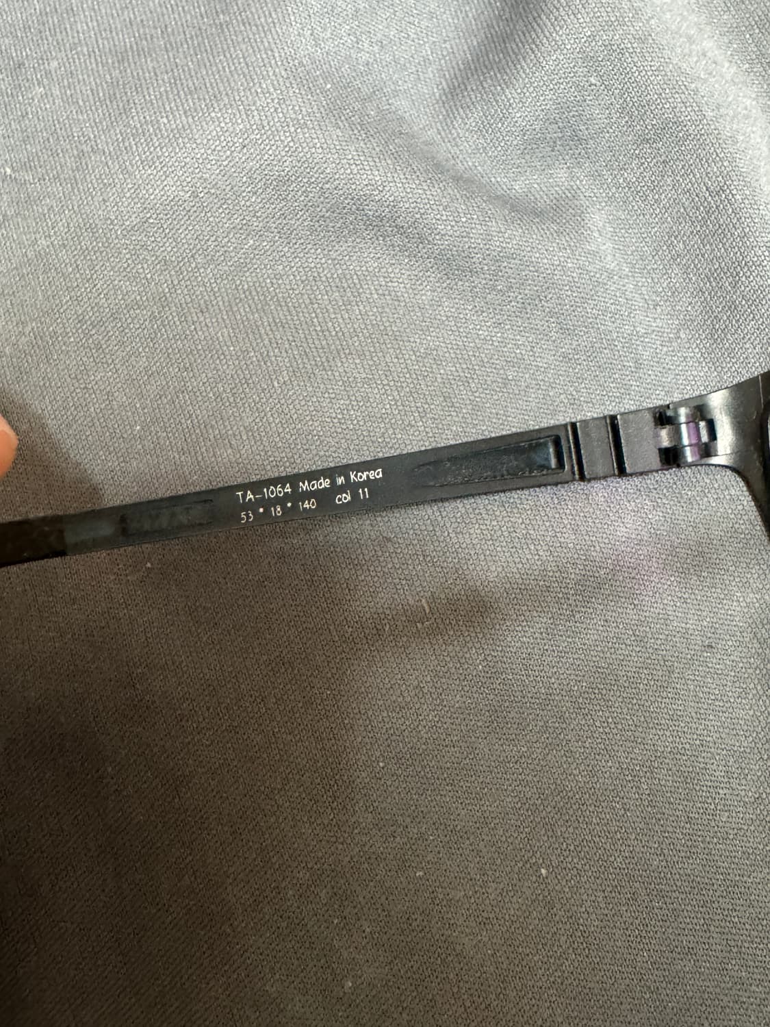 탠디 안경 검정색 사각테 상품이미지2