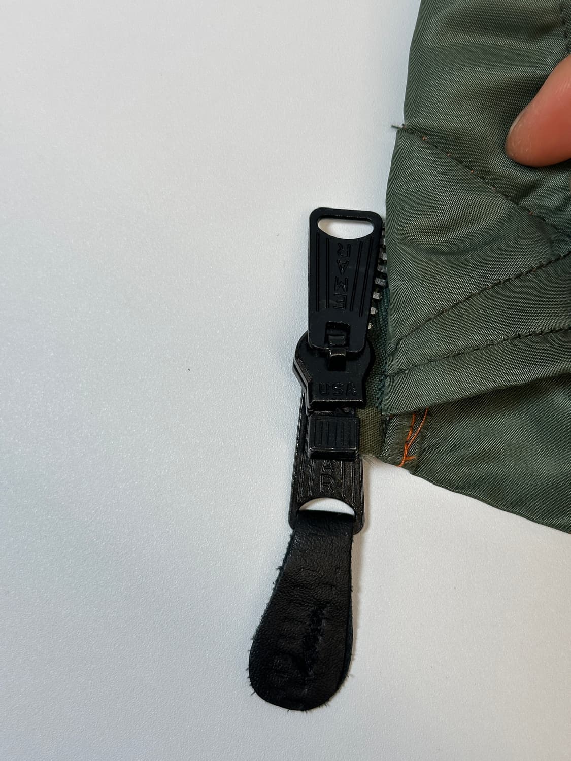 90s  usa GREENBRIER MA-1 플라이트 재킷 m 상품이미지3