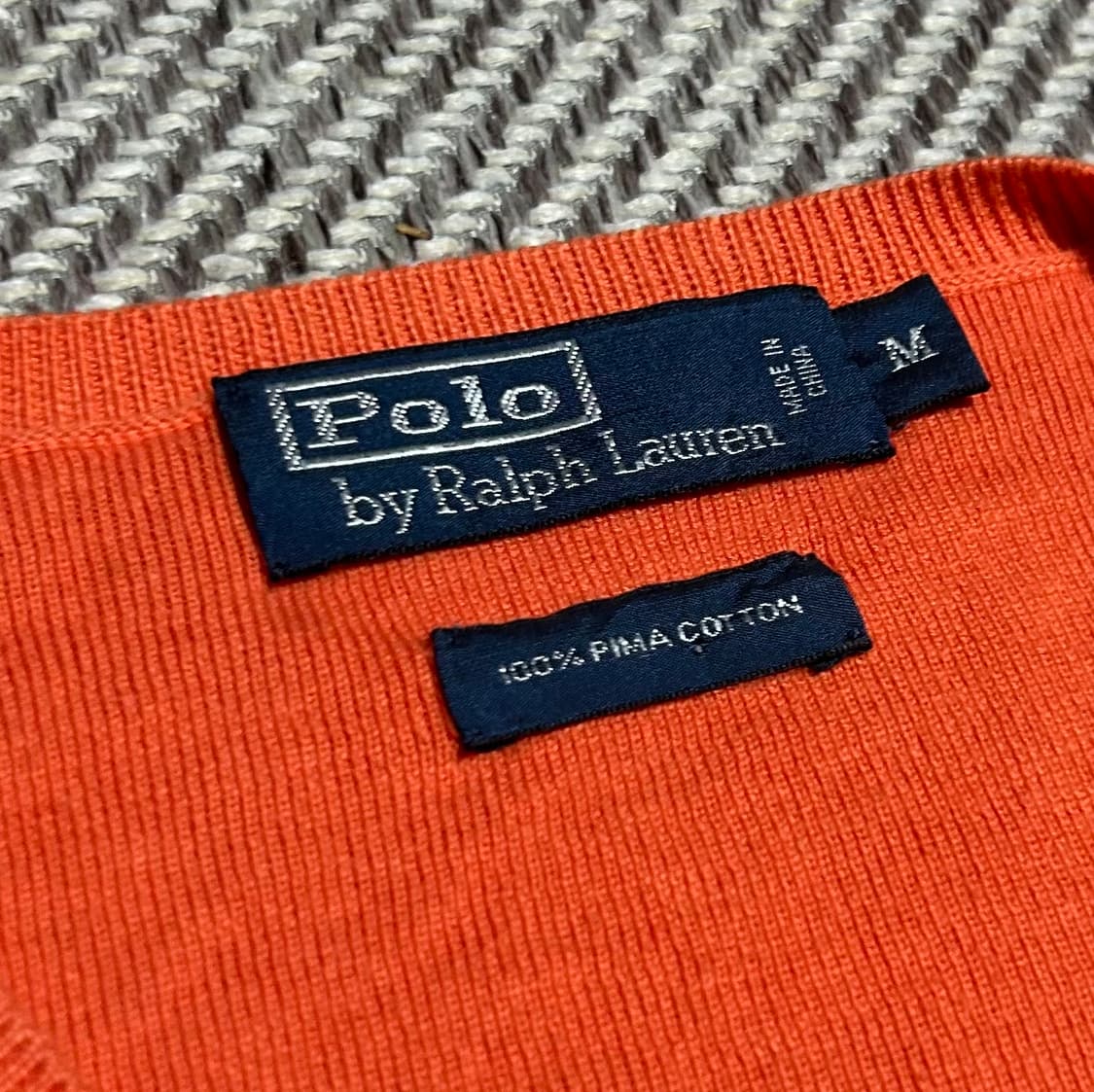 [M] Polo 폴로 랄프로렌 코튼 브이넥 니트 상품이미지6