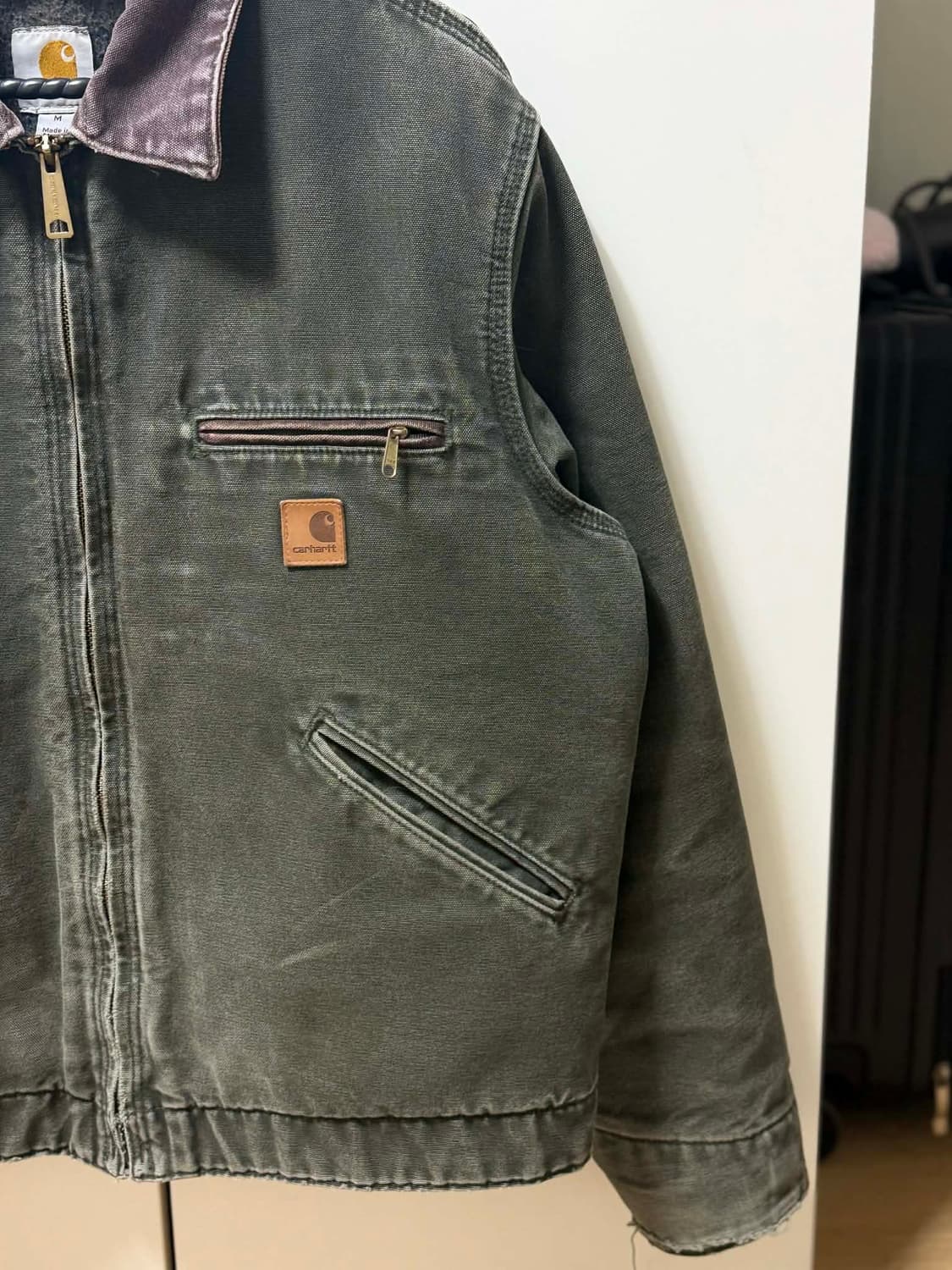 칼하트 J97 모스그 자켓 M 상품이미지2