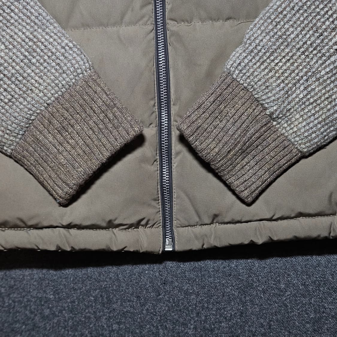 SPASSO 남성 구스 니트 패딩 100 상품이미지4