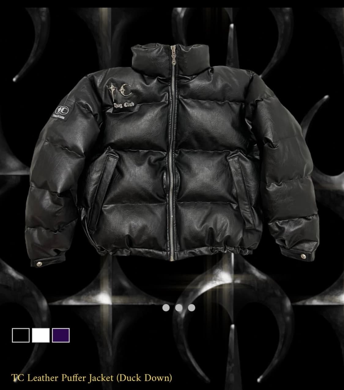 떠그클럽 패딩 판매합니다 상품이미지1