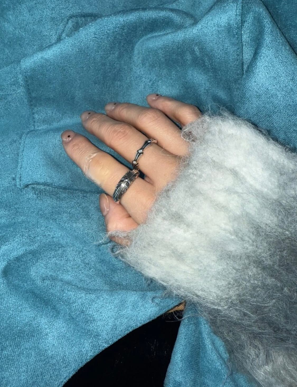 <남녀공용>실버925 오픈링 실버링 은반지 빈티지링 상품이미지4