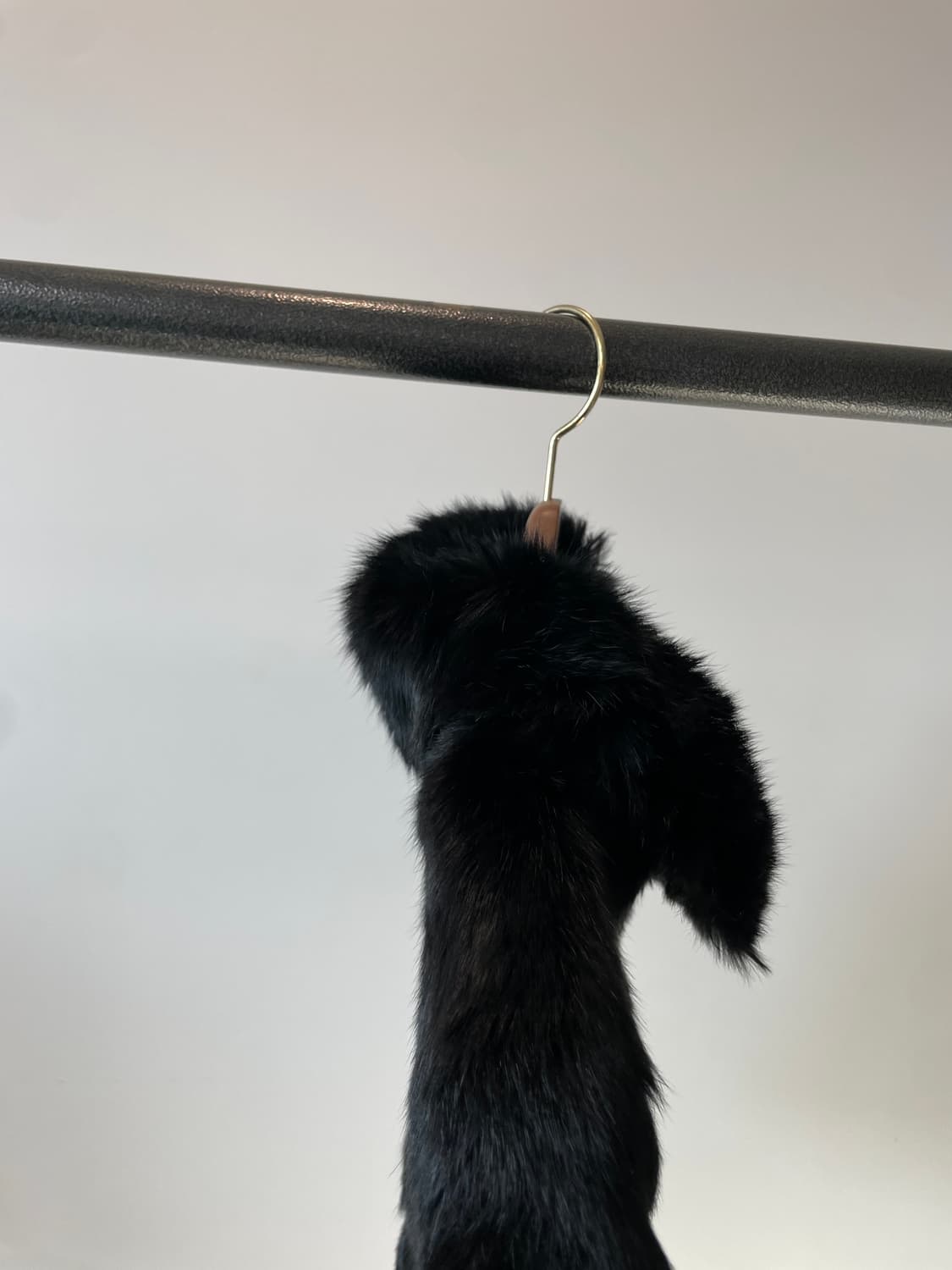 Capacci 양가죽 블랙 퍼 자켓 상품이미지4