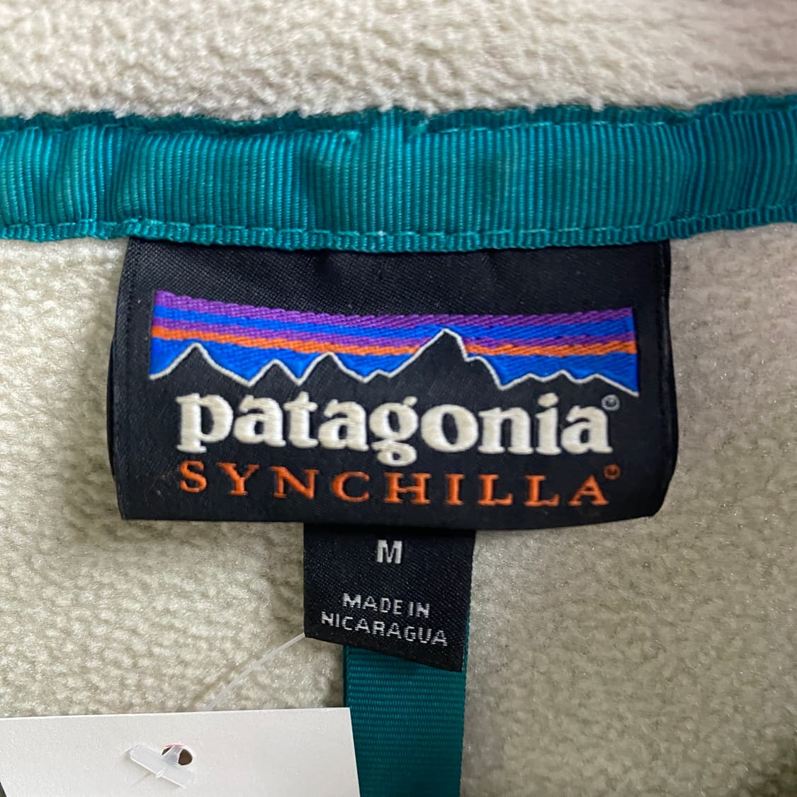 파타고니아 신칠라 오트밀 플리스 풀오버 스냅티 B3903 상품이미지4