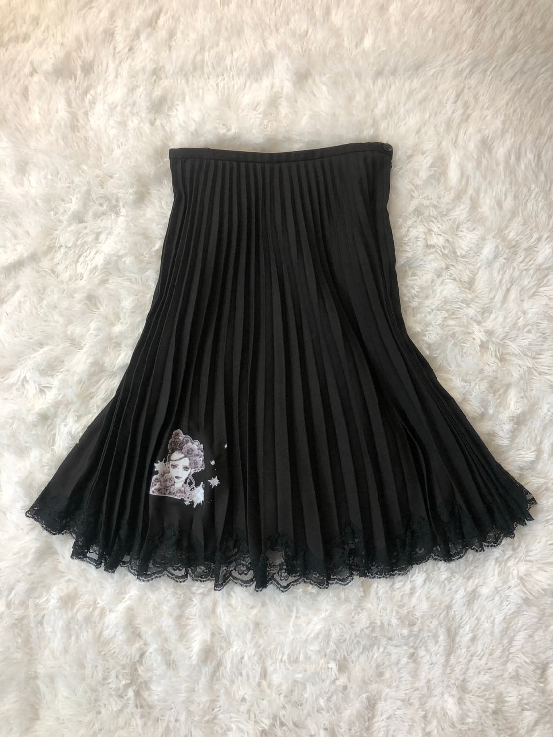 black lace skirt 상품이미지1