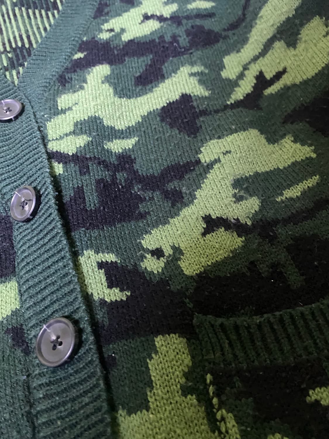 카모 패턴 가디건 상품이미지7