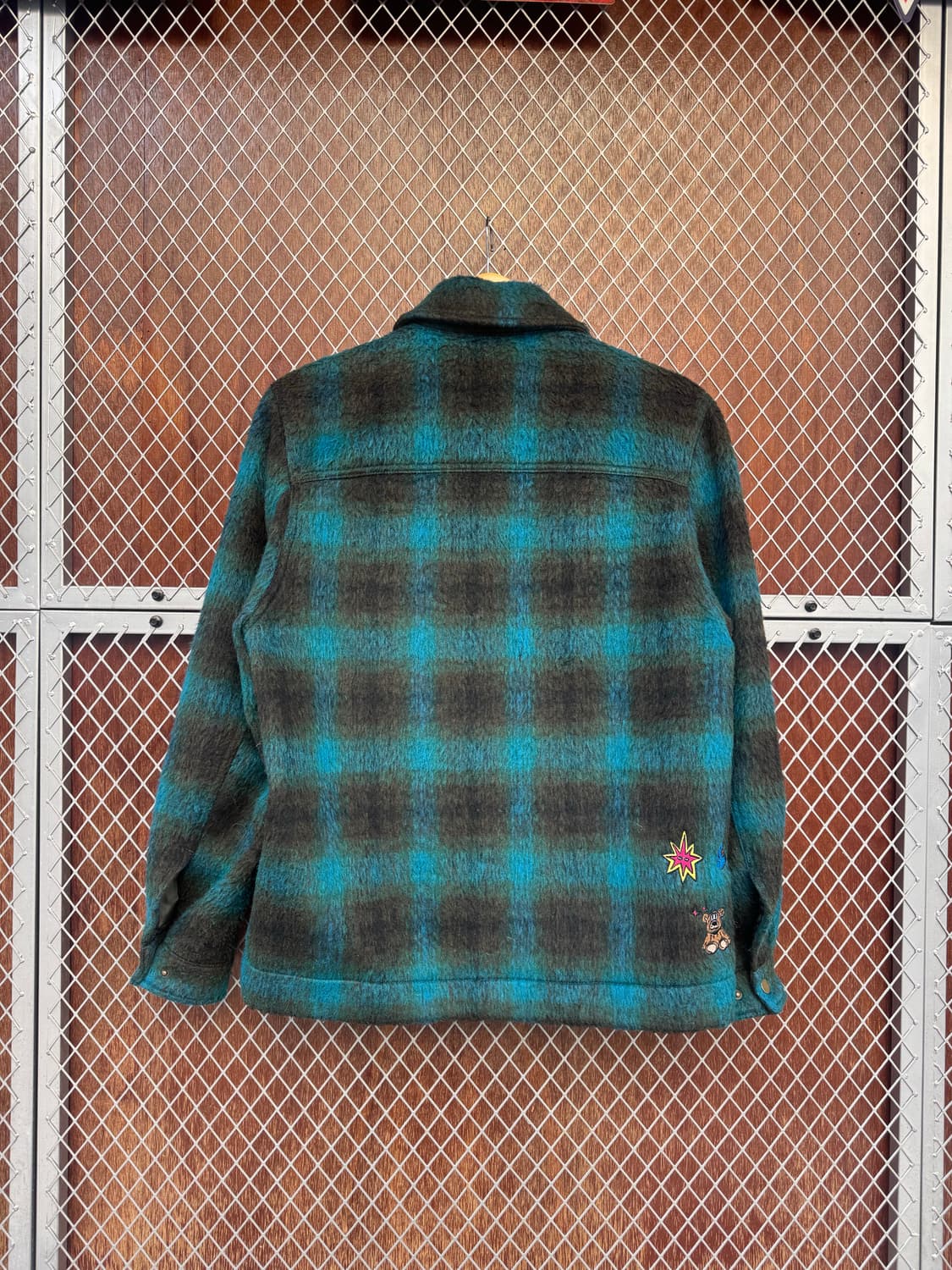 ZARA 자라 체크 플라넬 집업 자켓 S 상품이미지7