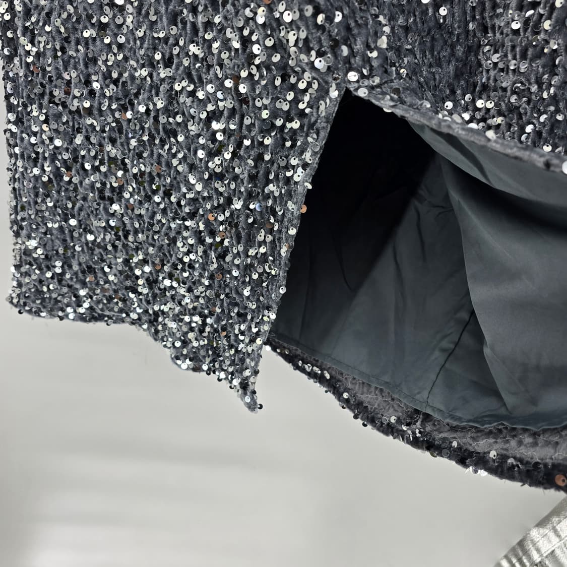 스팽글 벨벳 롱 스커트 상품이미지7