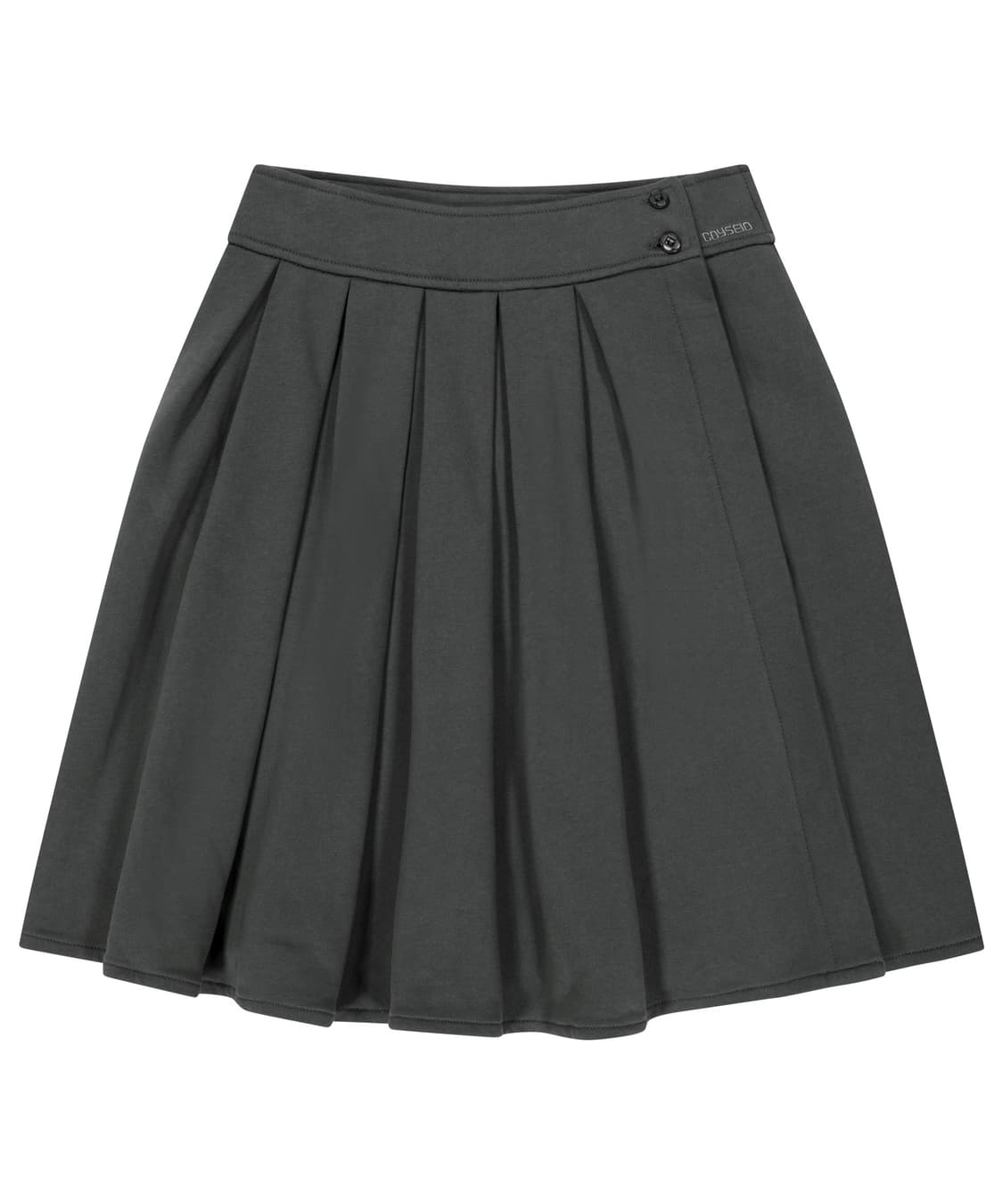 코이세이오 코지 스웨트 랩 스커트 차콜 2 상품이미지1