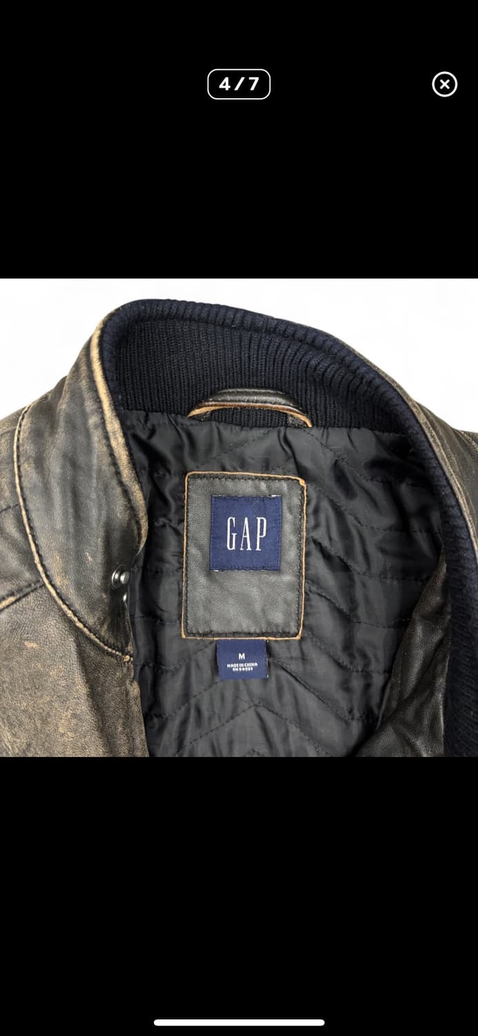 올드갭 gap 가죽자켓 상품이미지4