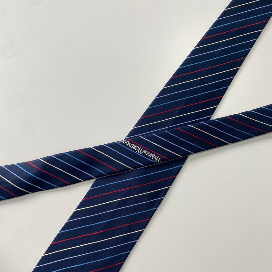 비비안웨스트우드 정품 명품 넥타이(Vivienne) 8.6cm 상품이미지4