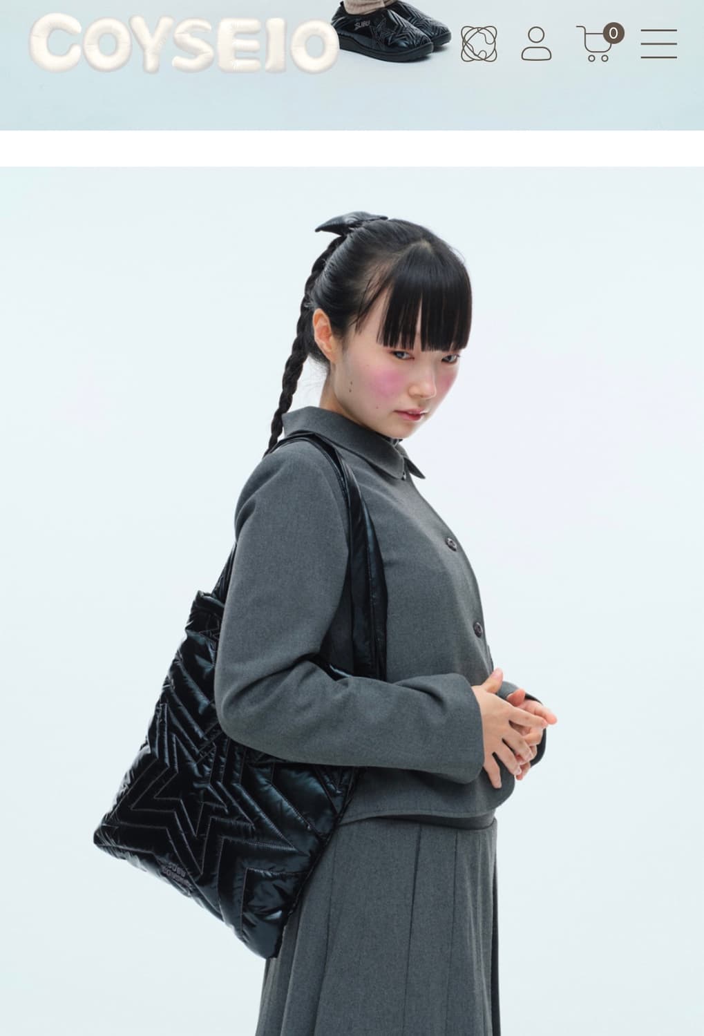 Coyseio 코이세이오 멀티스타 스부 패딩 백 가방 상품이미지1
