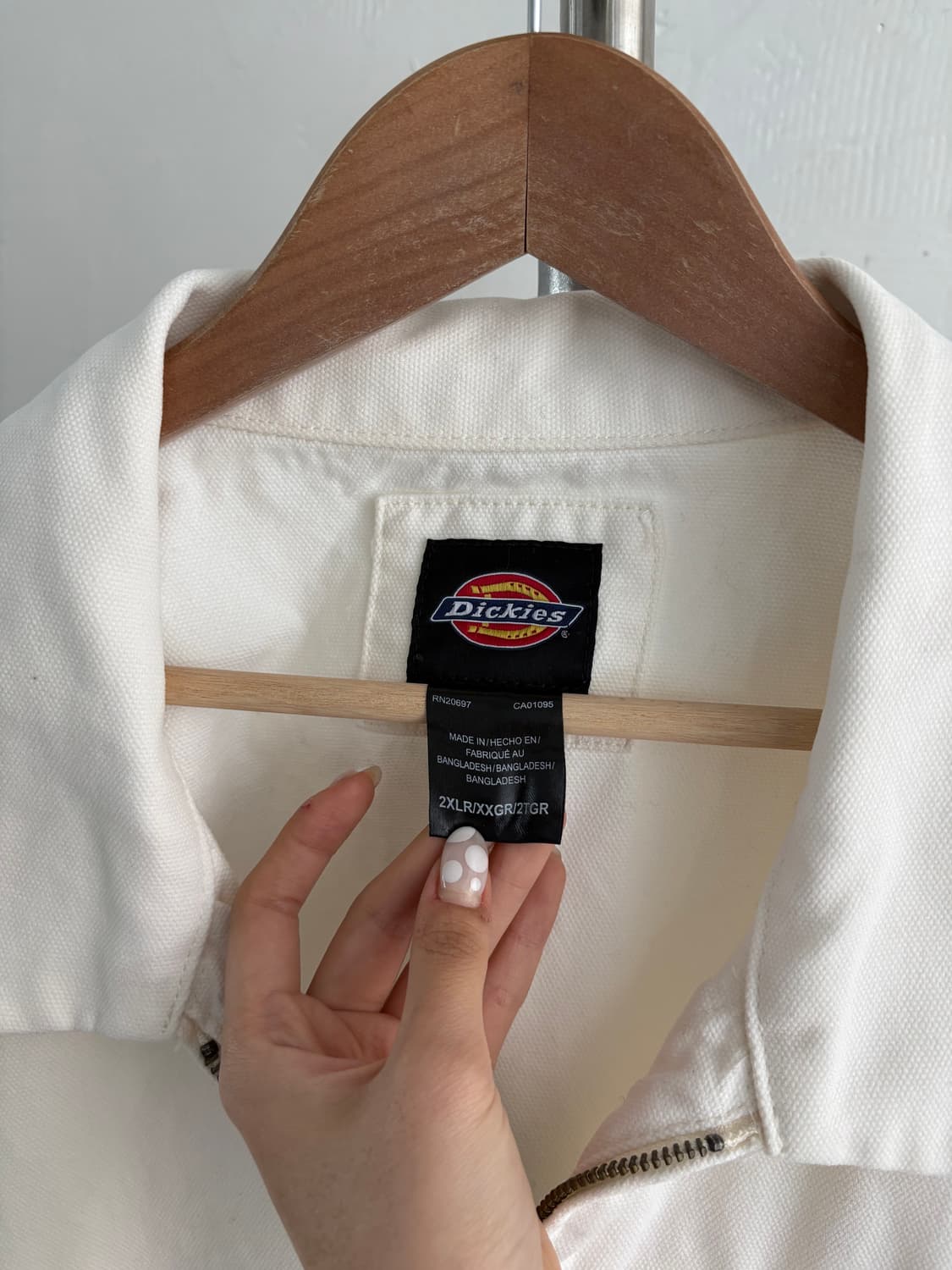 Dickies 디키즈 아이젠하워 화이트 자켓 상품이미지3