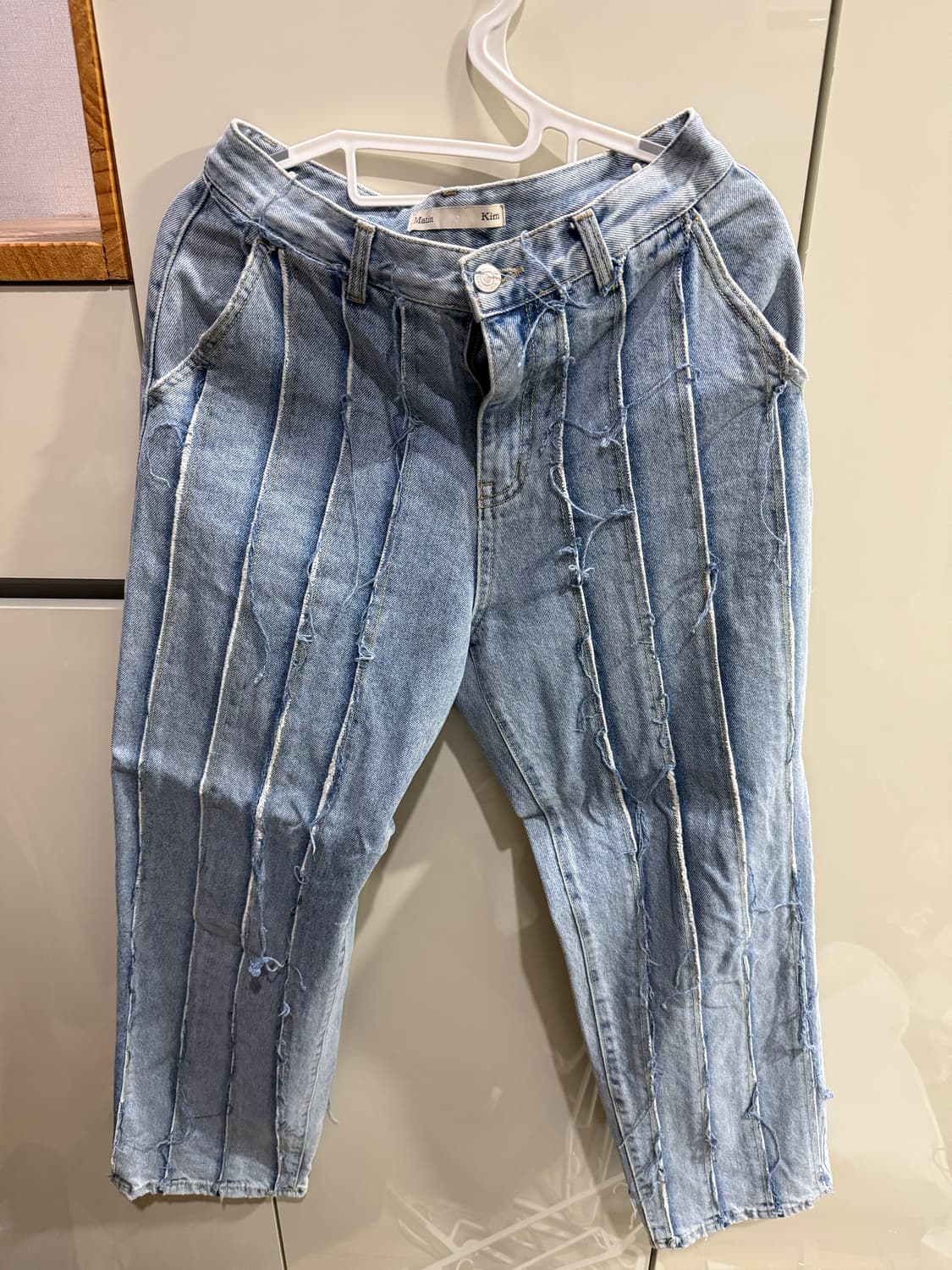 마뗑킴 루즈커팅 데님 S 상품이미지2