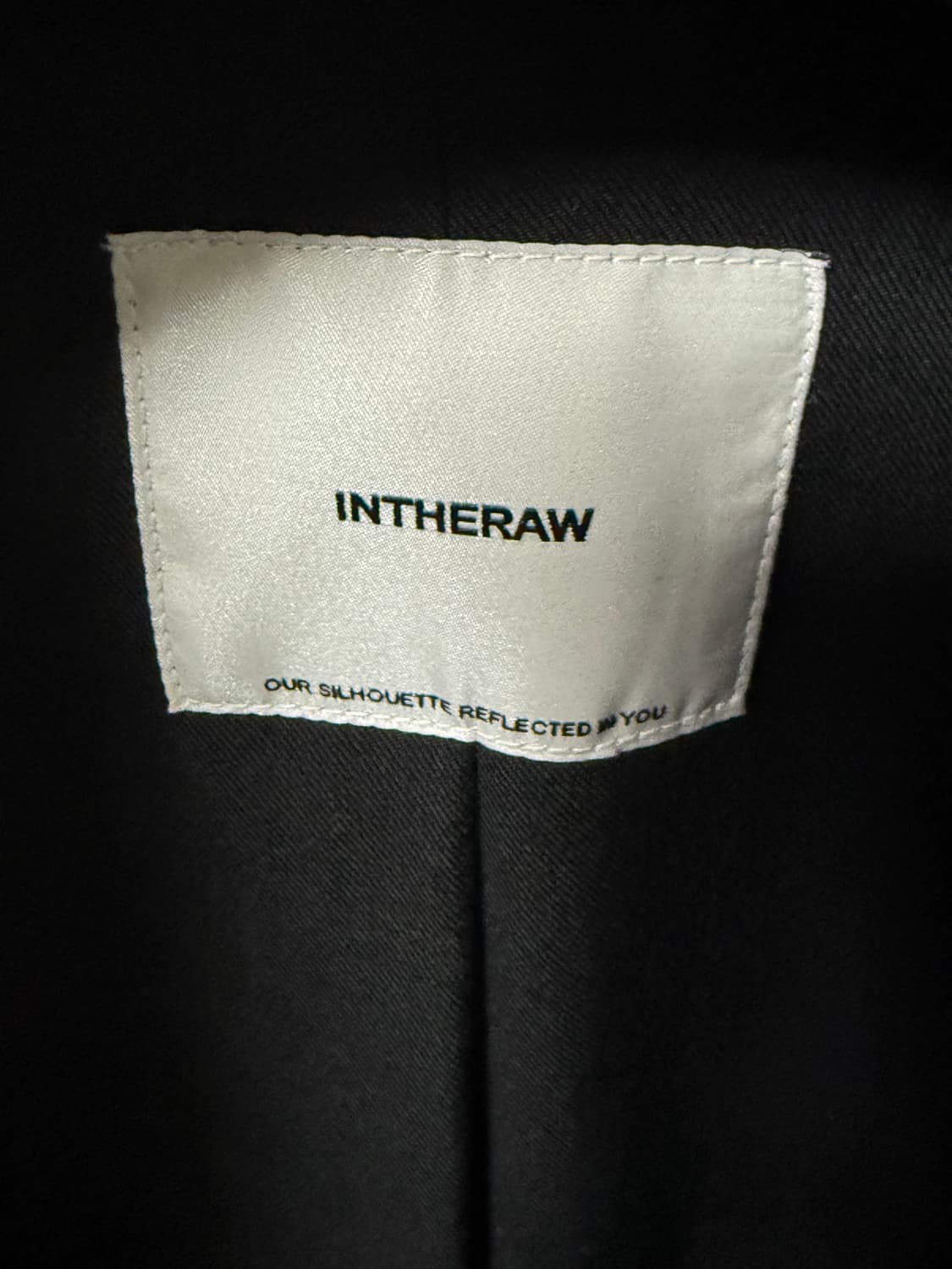 INTHERAW 인더로우 헤링본 트위드 코트 / 3 상품이미지3