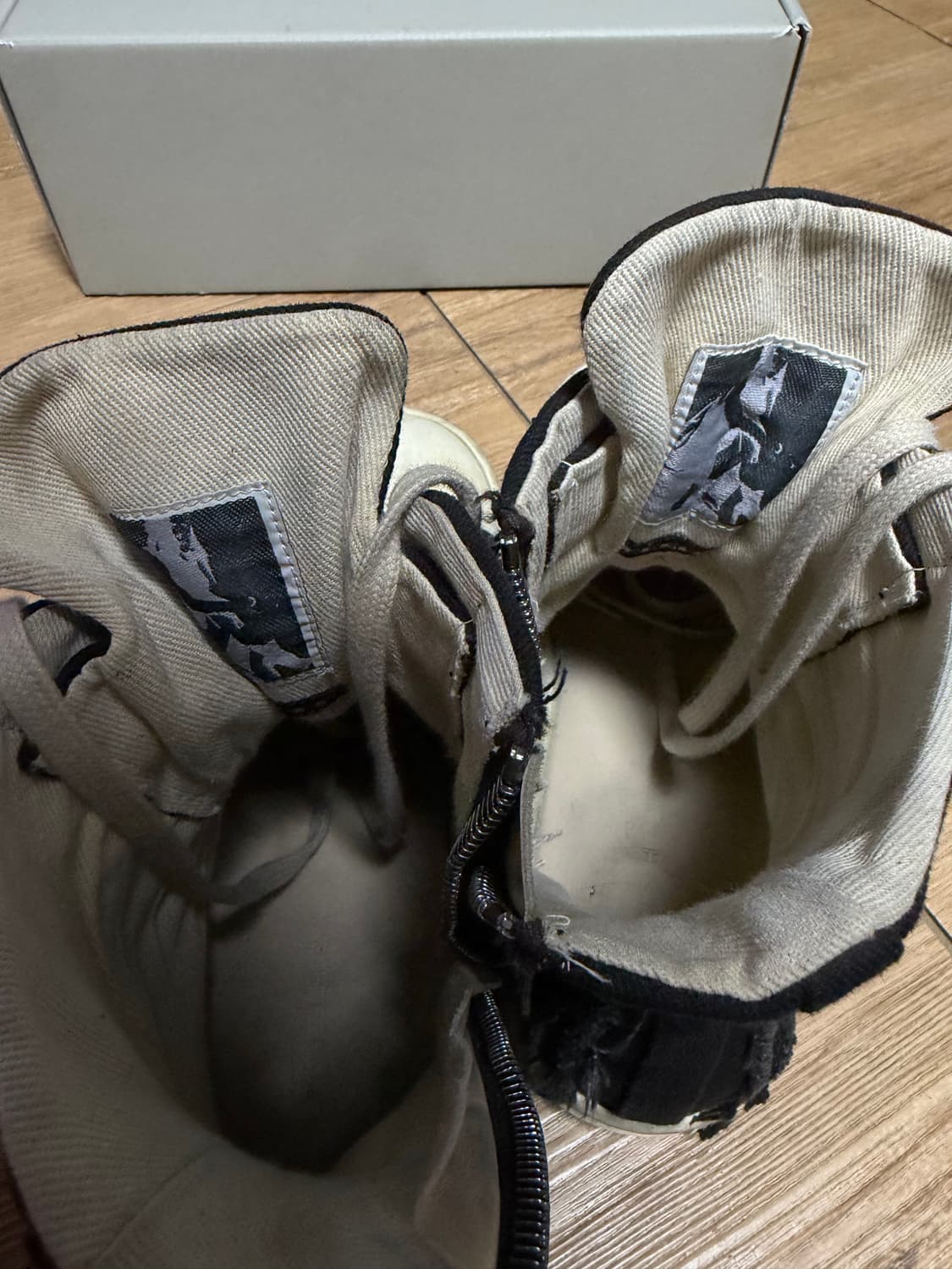 42size Rick owens 다크쉐도우 디스트로이드 이펙트스니커즈 상품이미지2