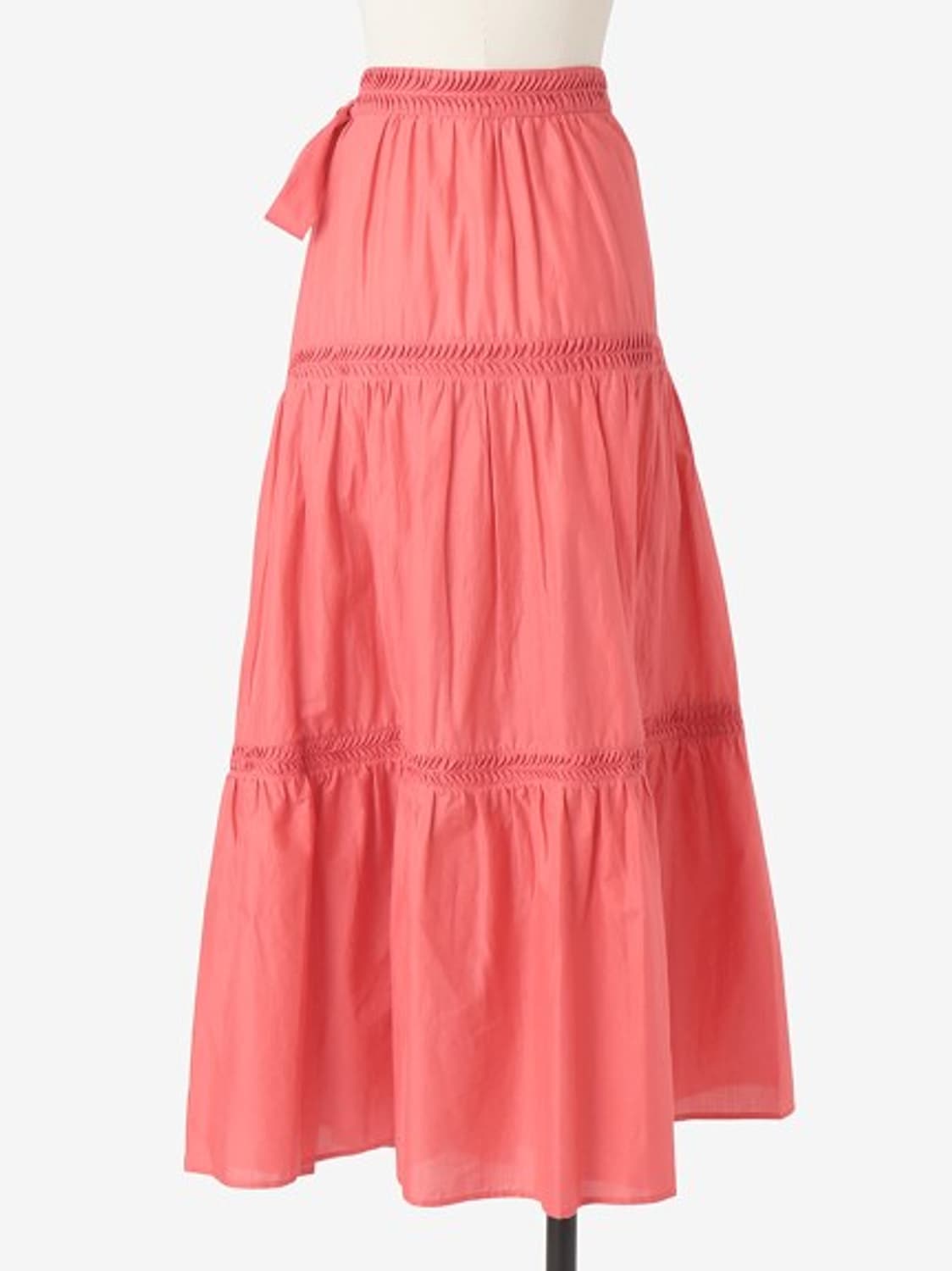 멀레트(Merlette) 2023 프릴 롱 랩스커트 4사이즈 상품이미지1