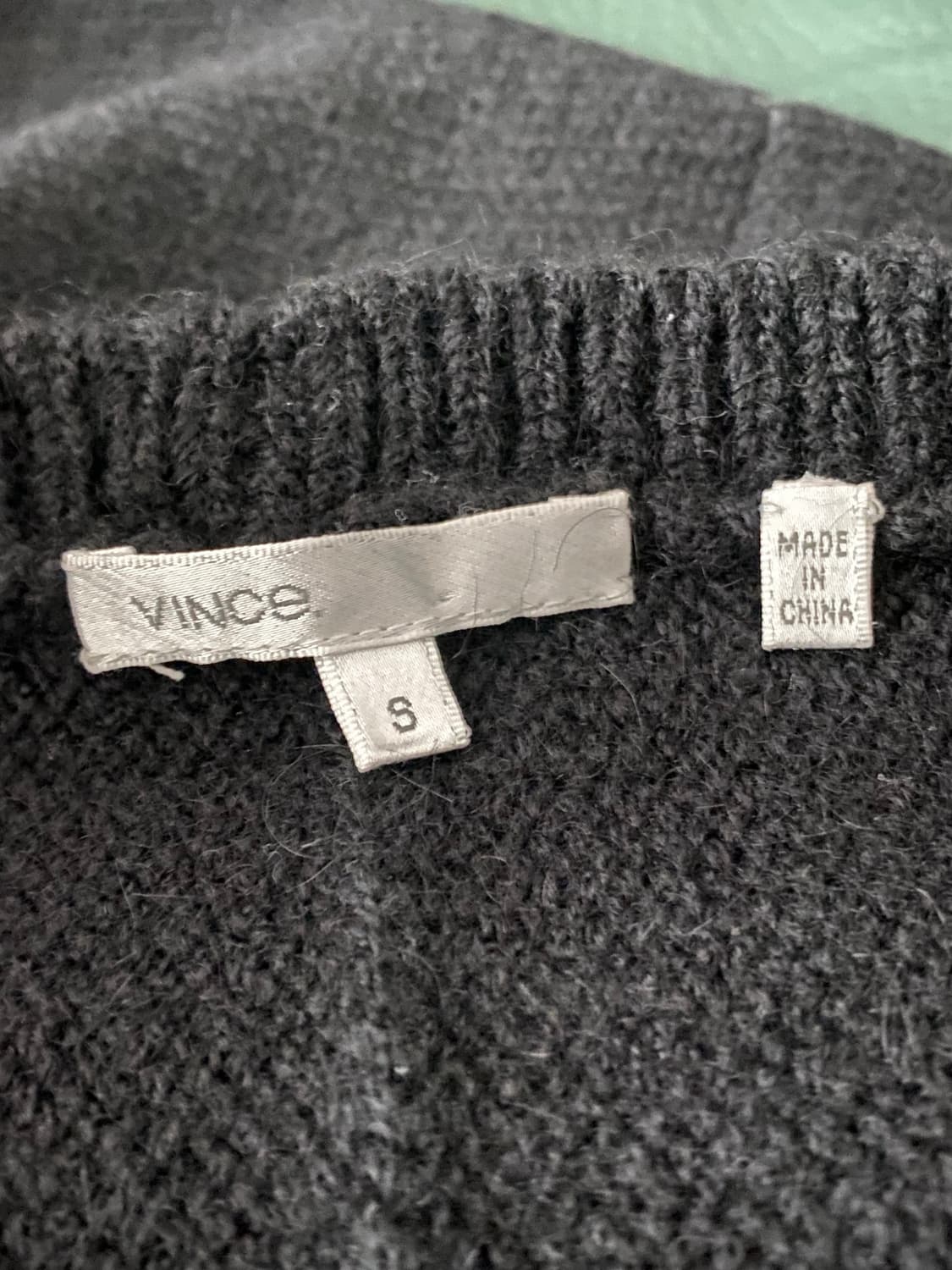 VINCE 빈스 오픈형 볼레로 가디건(S) 상품이미지6