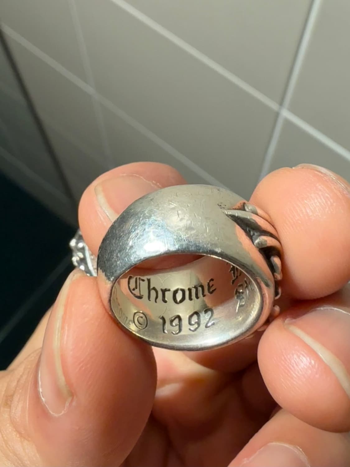 크롬하츠 플로럴 크로스링 us5 상품이미지7