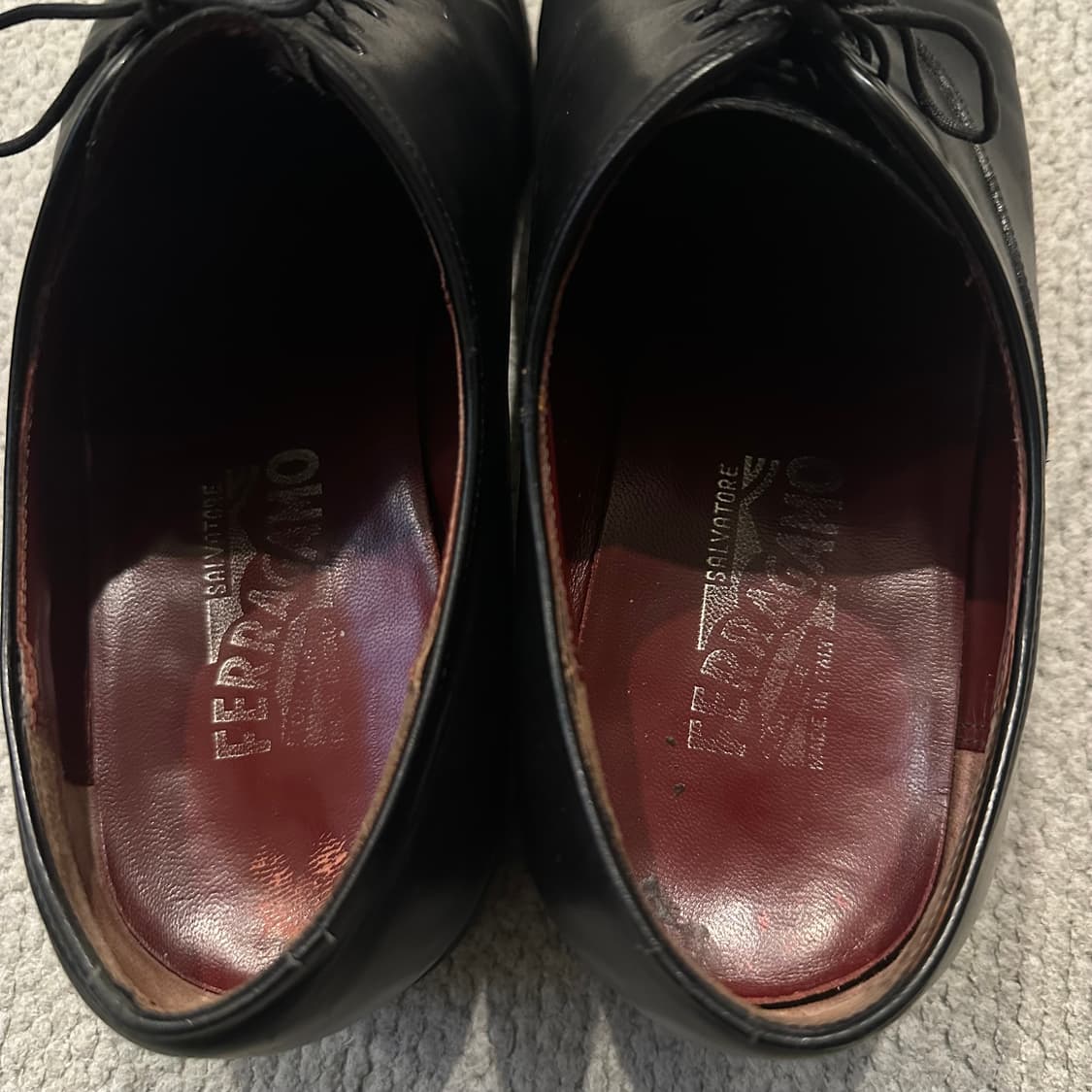 페라가모 레이스업 레더 슈즈 상품이미지5