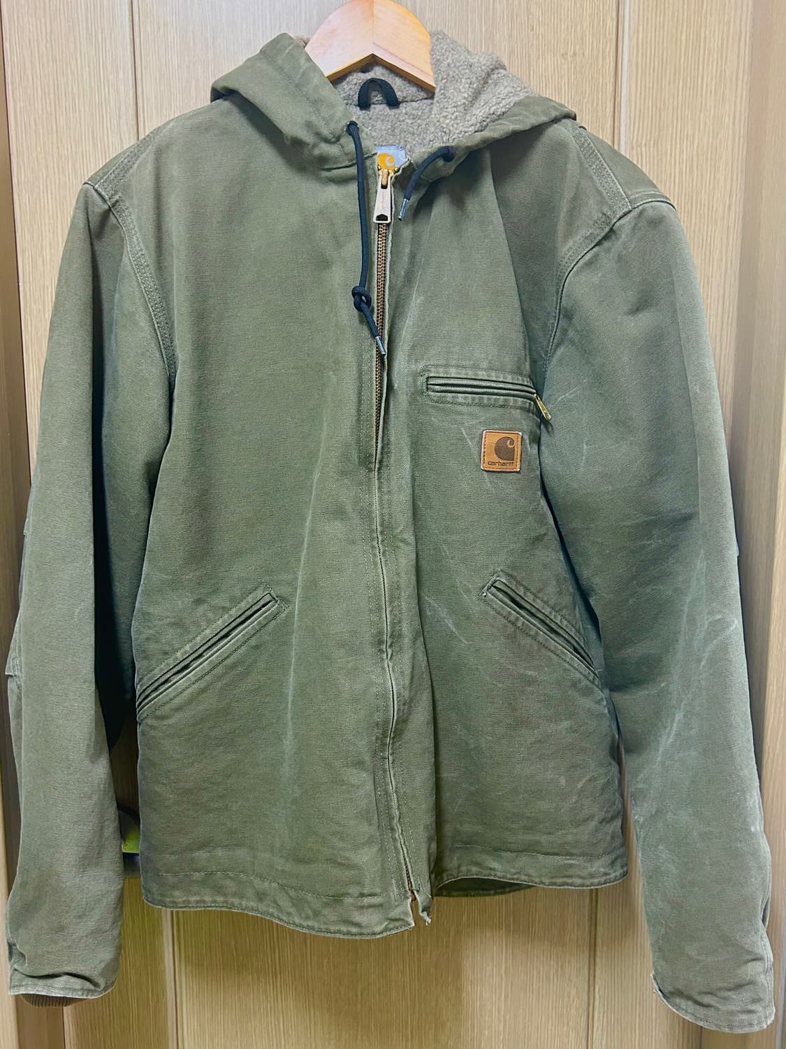 칼하트 OG J141 덕액티브 모스그린 S 상품이미지1