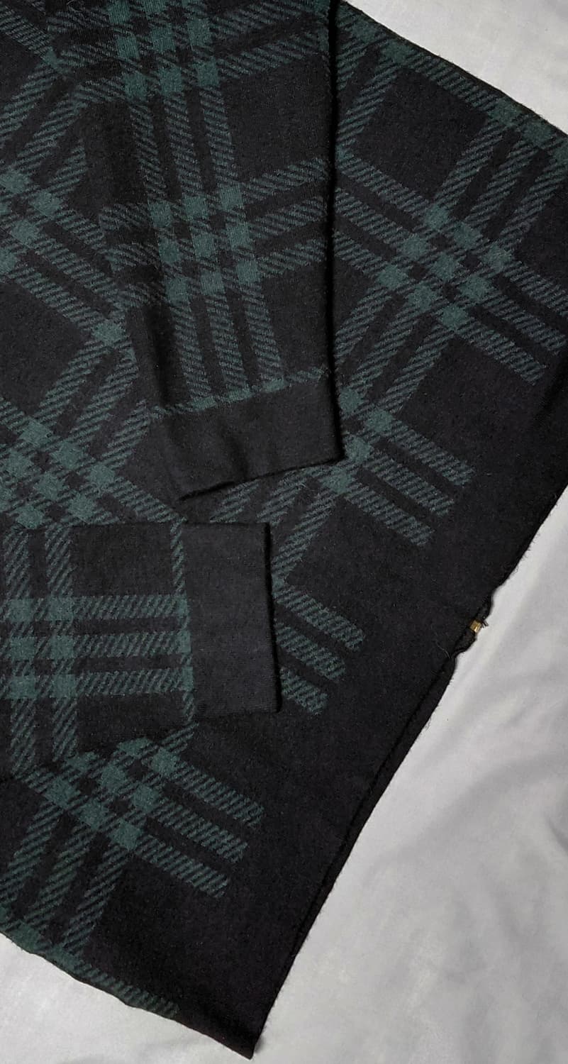 Anne Klein 앤클라인 체크 니트 집업 자켓 (L사이즈) 상품이미지10