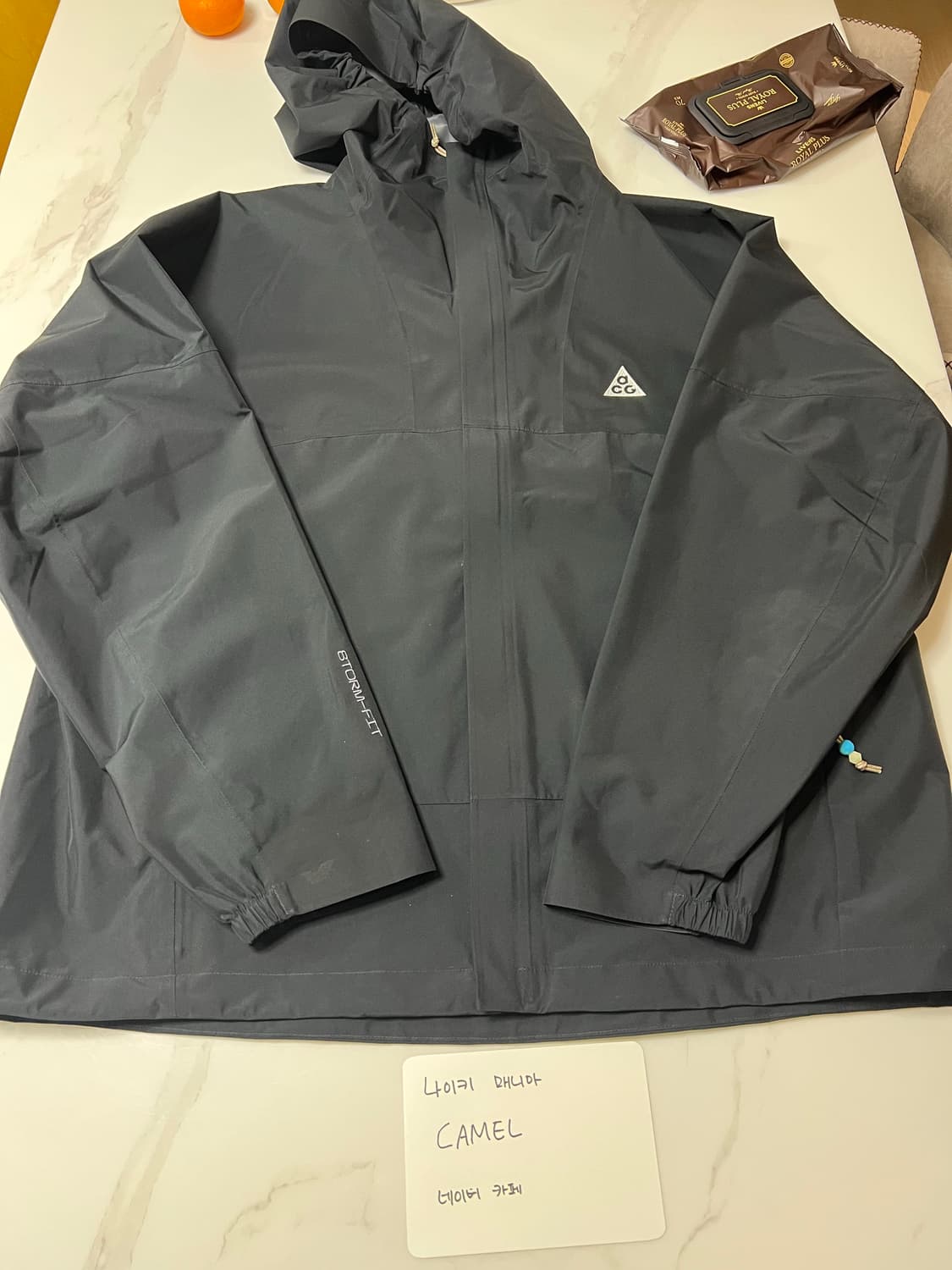 [XXL] 나이키 ACG 스톰핏 ADV 케스케이드 블랙 - 아시아 상품이미지1